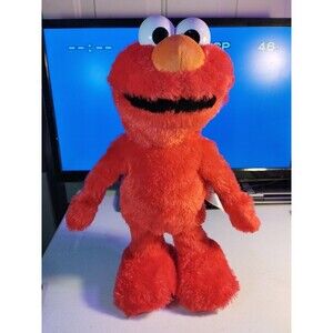 ELMO SLIDE Electronic SESAME STREET Dancing Plush Toy Spanish English Modes